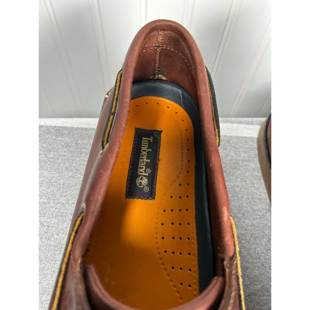 Timberland Mens Brown genuine Leather made in Brazil Shoes, Size: 15 M  #25077